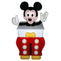1980s Mickey Mouse Commode Edited by Starform