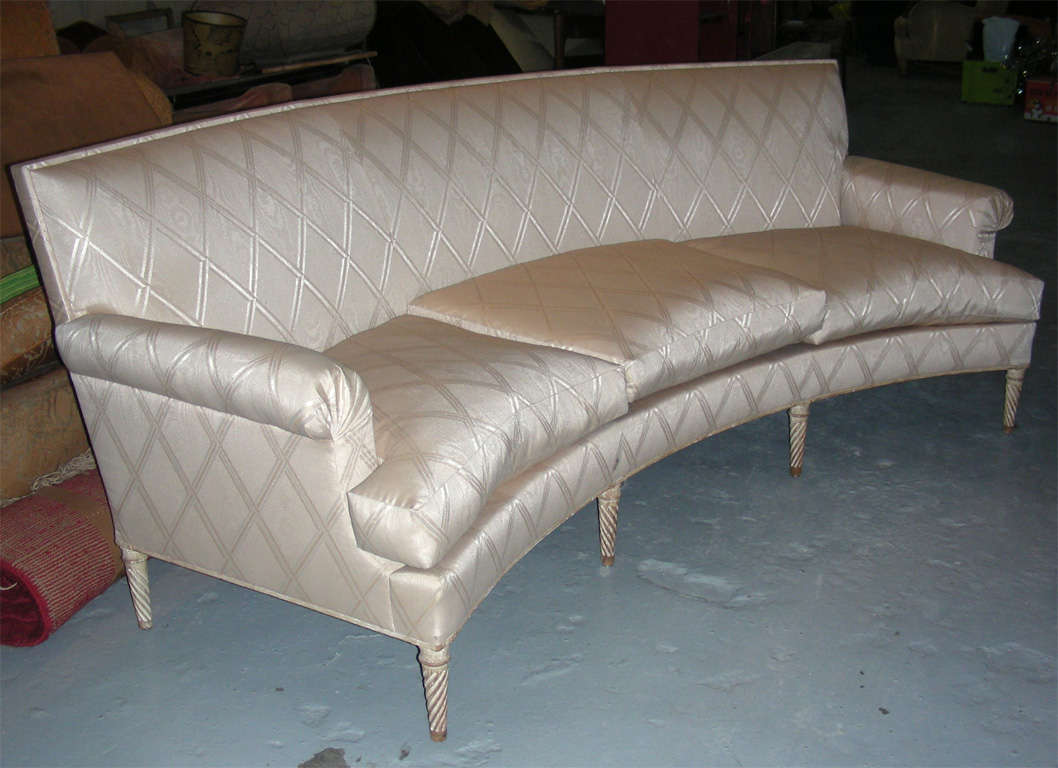 French 1940s Three-Seater Sofa by Carlian For Sale