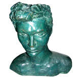 1930s Bronze Bust by Abastonia Eberle