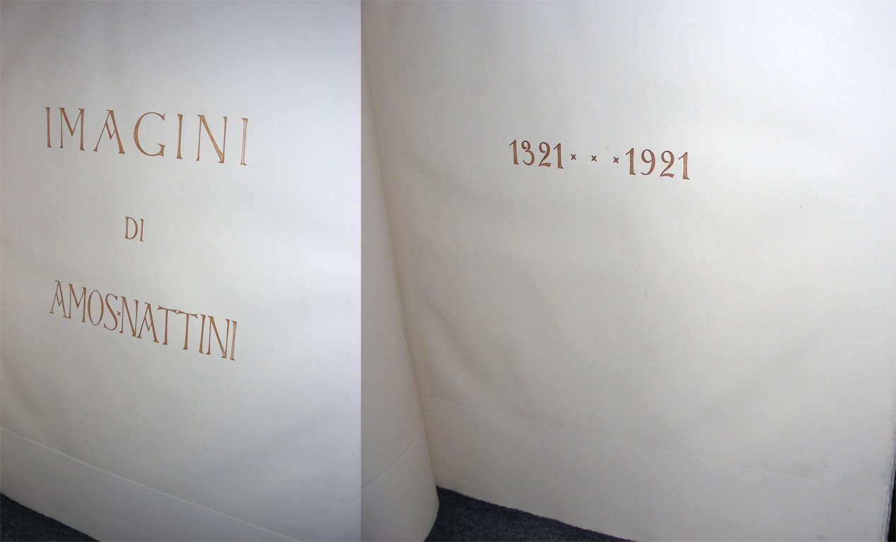 1921 Edition of Dante's 