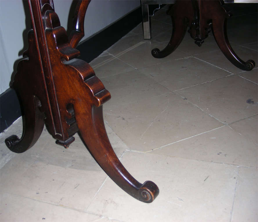 Mahogany Large End of 19th Century Psyché Attributed to Gabriel Viardot For Sale