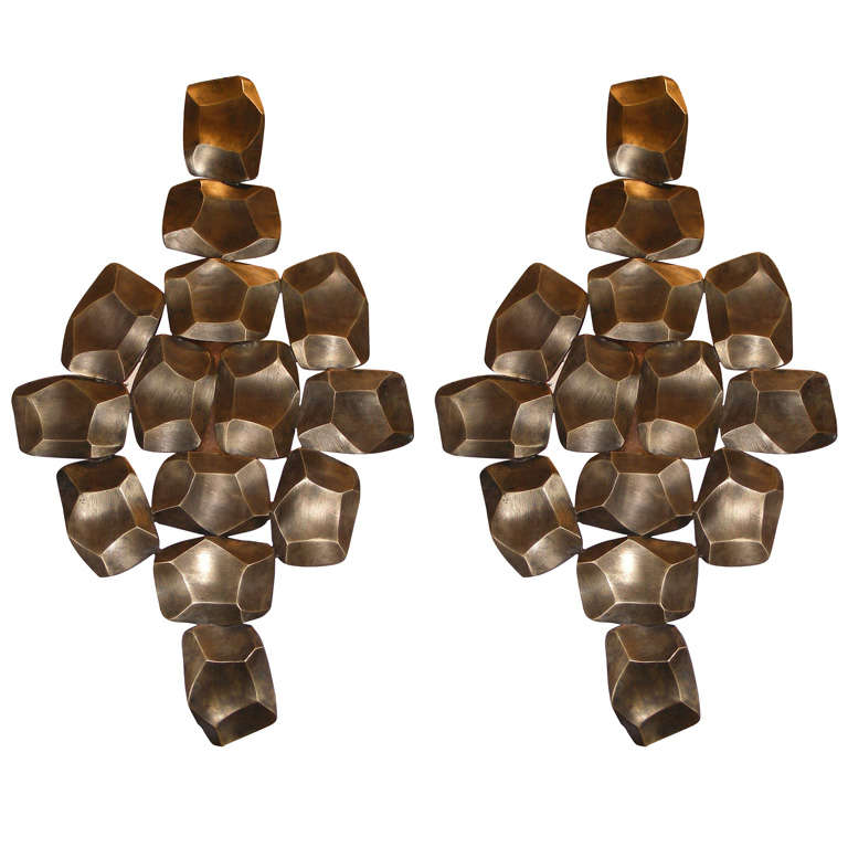 Two 1970s Sconces Attributed to Willy Daro
