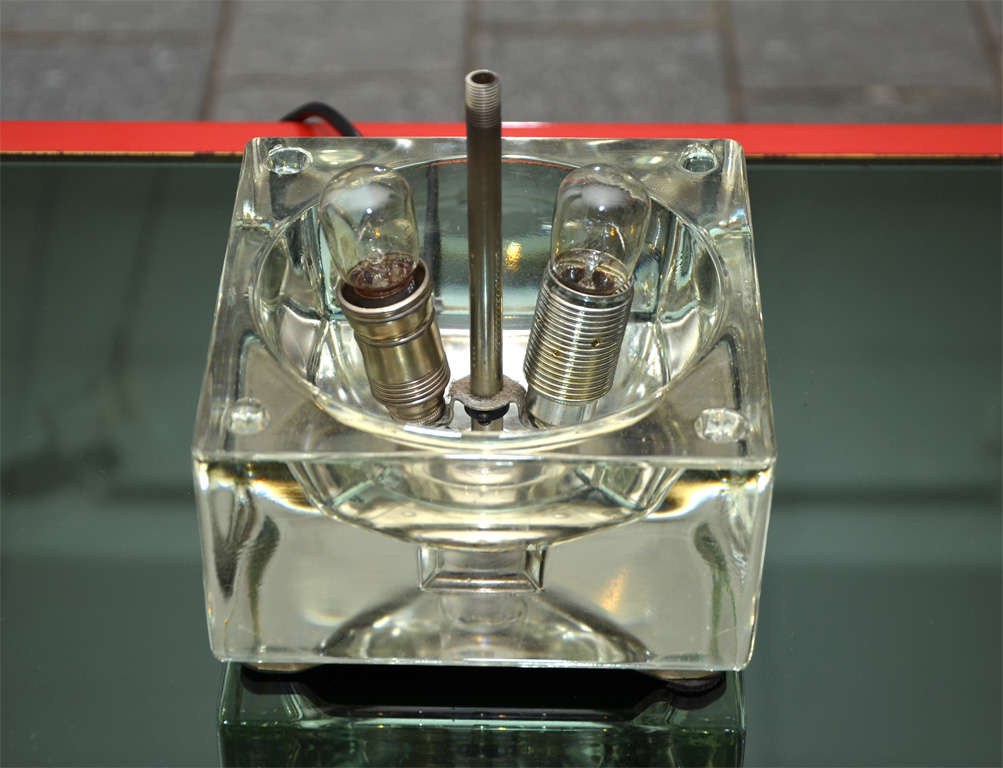 Metal Pair of Cubosfero Lamps by A. Mendini