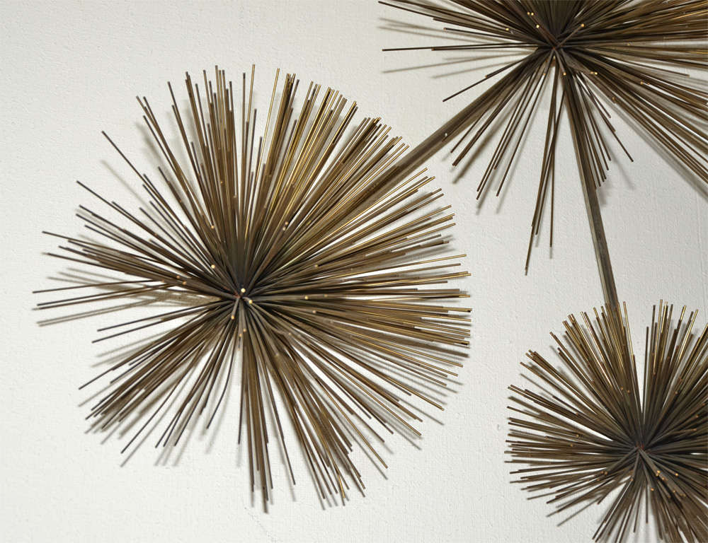 Late 20th Century Wall Sculpture Called Pom Pom by Curtis Jere