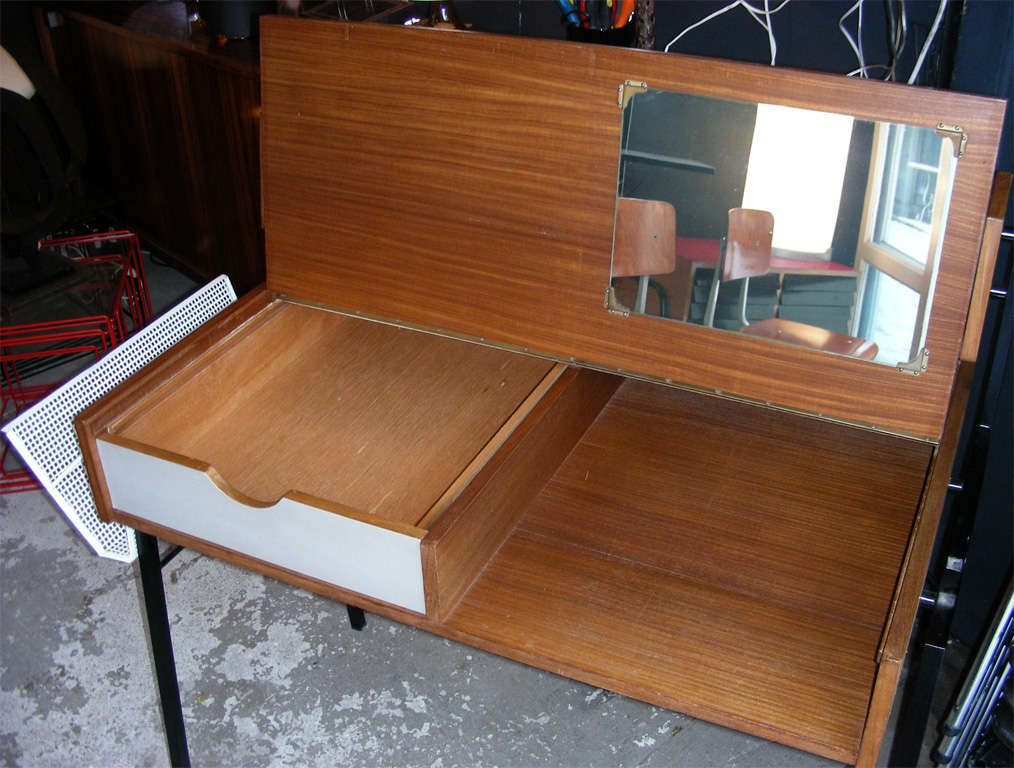 1950-1960 Desk by Cees Braakman Edited by Pastoe For Sale 3