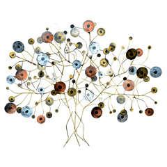 Metal Sculpture Of A Tree By Marc Creates