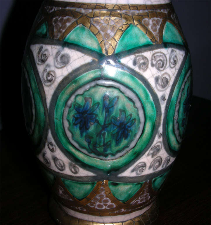 André Metthey Earthenware Vase Circa 1910 In Good Condition In Paris, FR