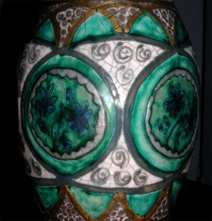 André Metthey Earthenware Vase Circa 1910 1
