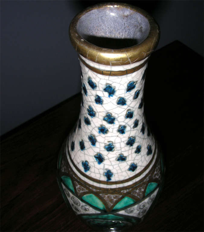 André Metthey Earthenware Vase Circa 1910 3
