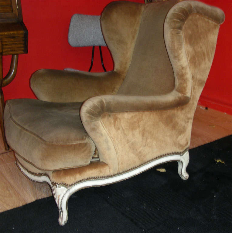 Wood Two 1940s Louis XV Style Armchairs by Jansen For Sale