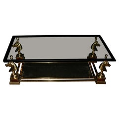 1960's Coffee Table Attributed To Maison Charles