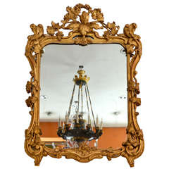 Antique mirror Louis XV  Provençal