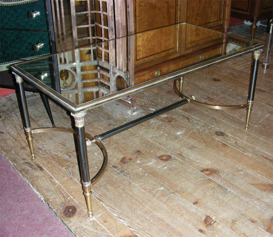 French Two 1960s Coffee Tables by Maison Ramsay For Sale