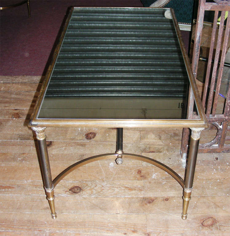 Bronze Two 1960s Coffee Tables by Maison Ramsay For Sale