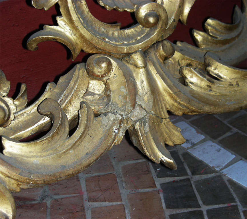  Venetian Baroque Style Console Table For Sale 4