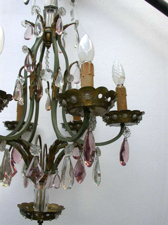 chandelier and matching sconces