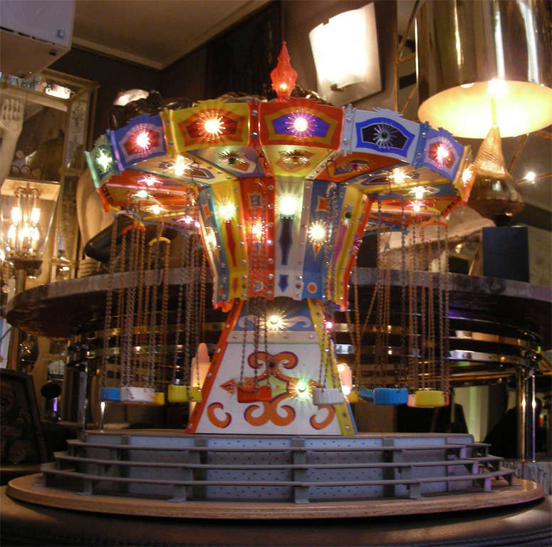 French 1960s Electric Merry-Go-Round