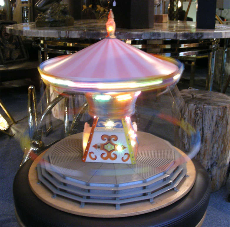 Mid-20th Century 1960s Electric Merry-Go-Round