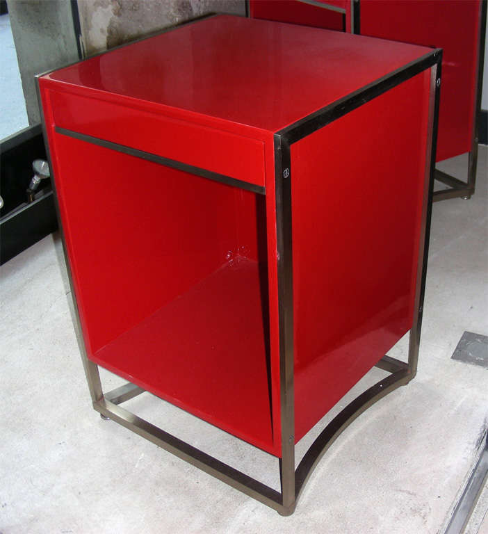Mid-20th Century Two 1960s Night Stands For Sale