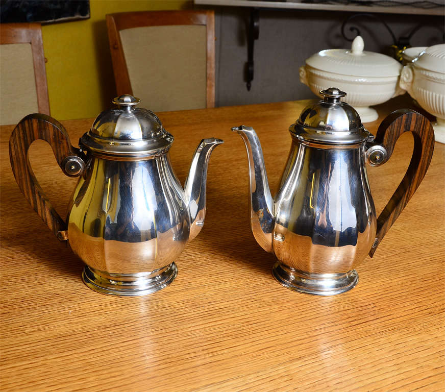1930s Coffee and Tea Silver Plated Set 1