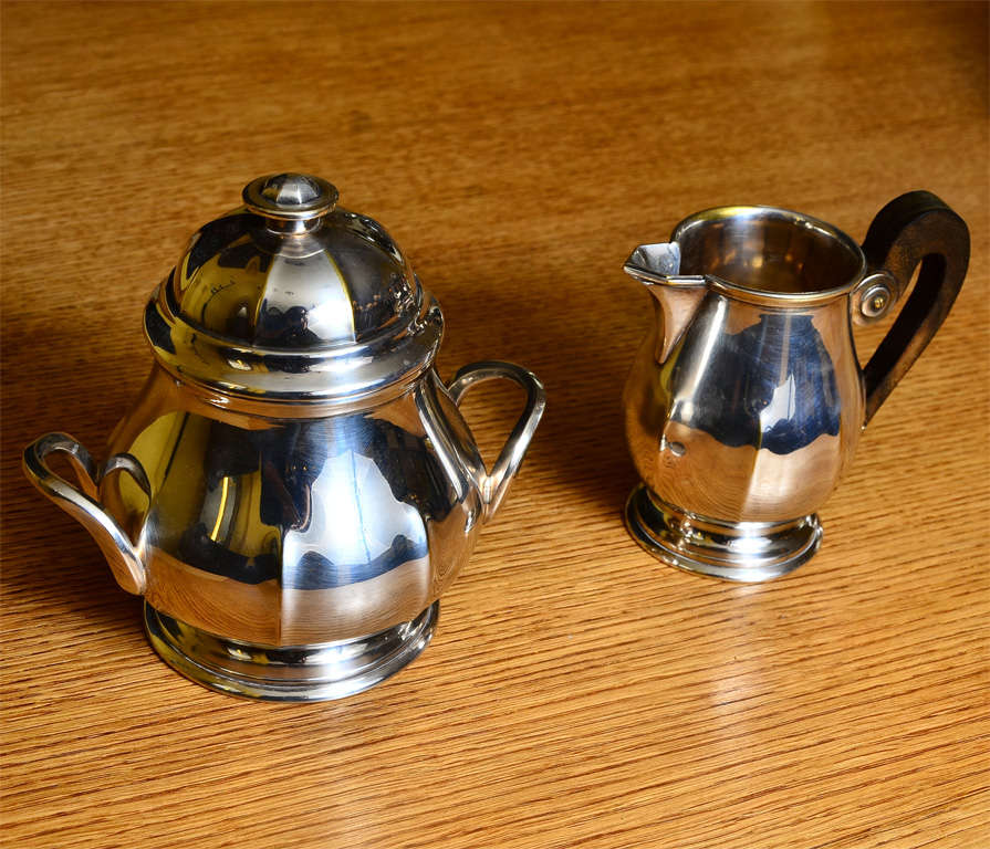 1930s Coffee and Tea Silver Plated Set 2