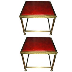 Two 1960s Coffee Tables Attributed to Maison Jansen