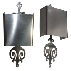 Two 1960-1970 Sconces by Maison Charles