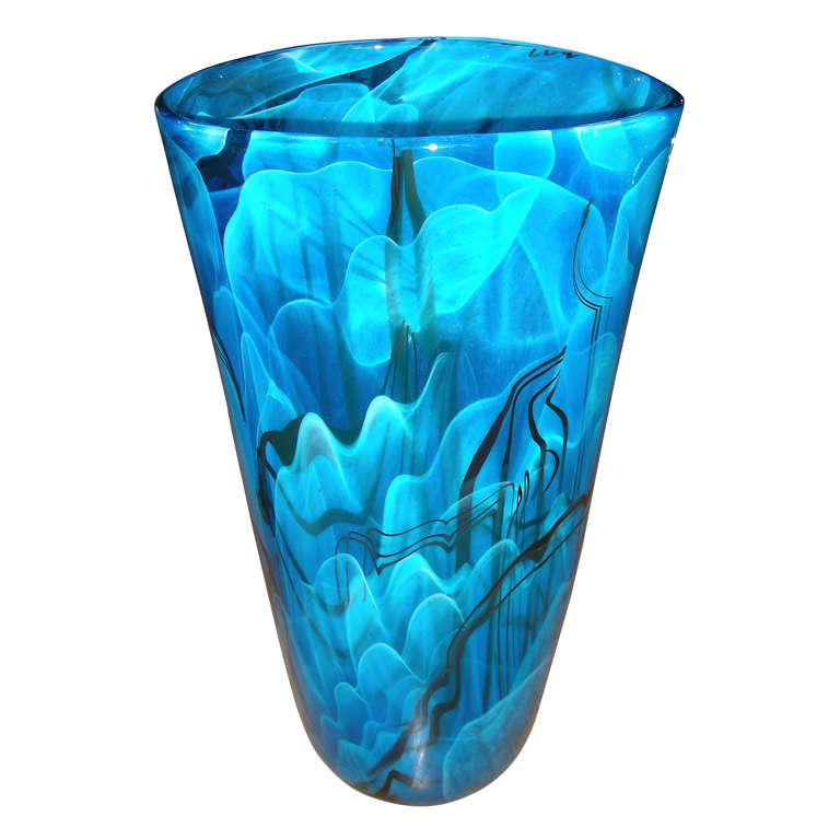 interiors sheffield vintage unique signed in murano Vase