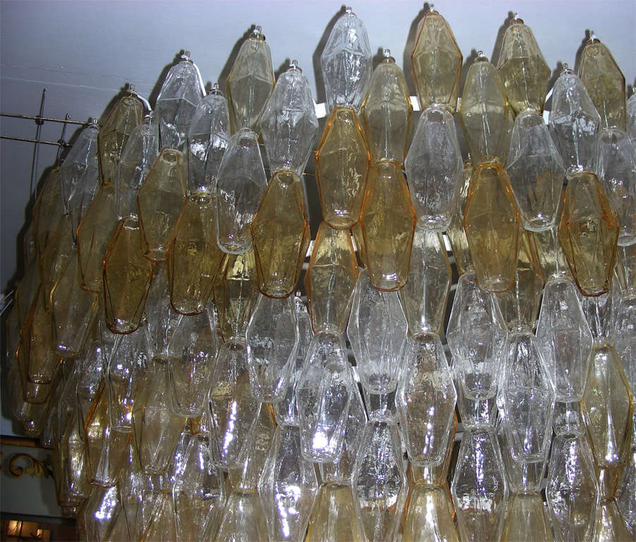 Chandelier in murano glass. at 1stdibs