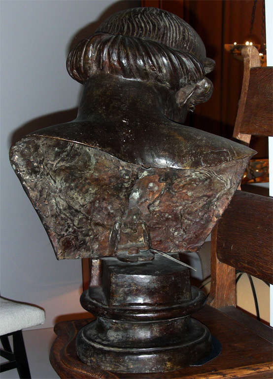 Bronze A beautiful bronze bust of Plato