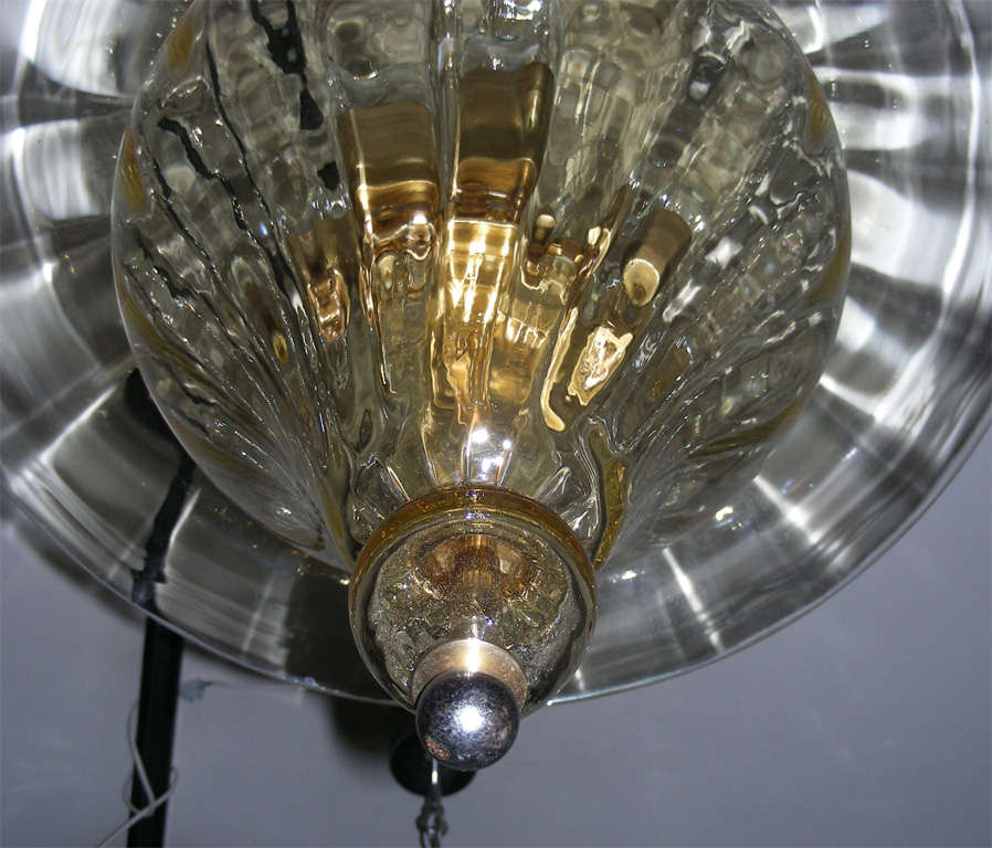1960s Murano Glass Lantern by Venini For Sale 1
