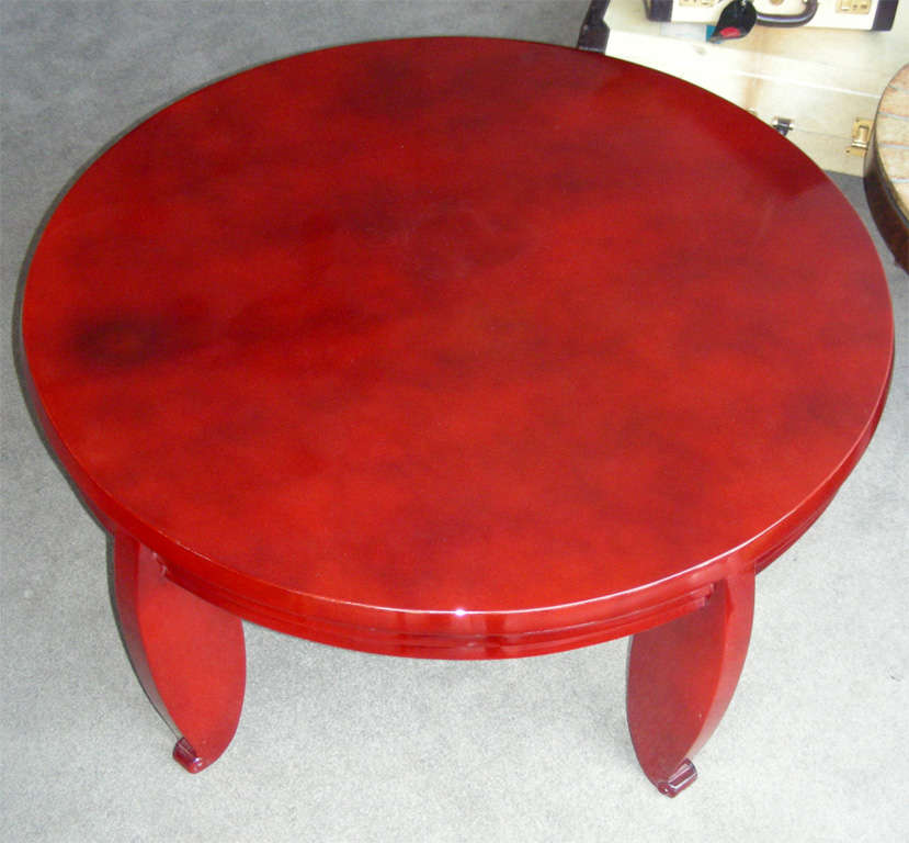 20th Century Circa 1915 Coffee Table Attributed to Jean Pascaud For Sale