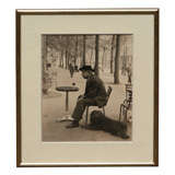 Old Photograph Of Jacques Prevert By Robert Doisneau