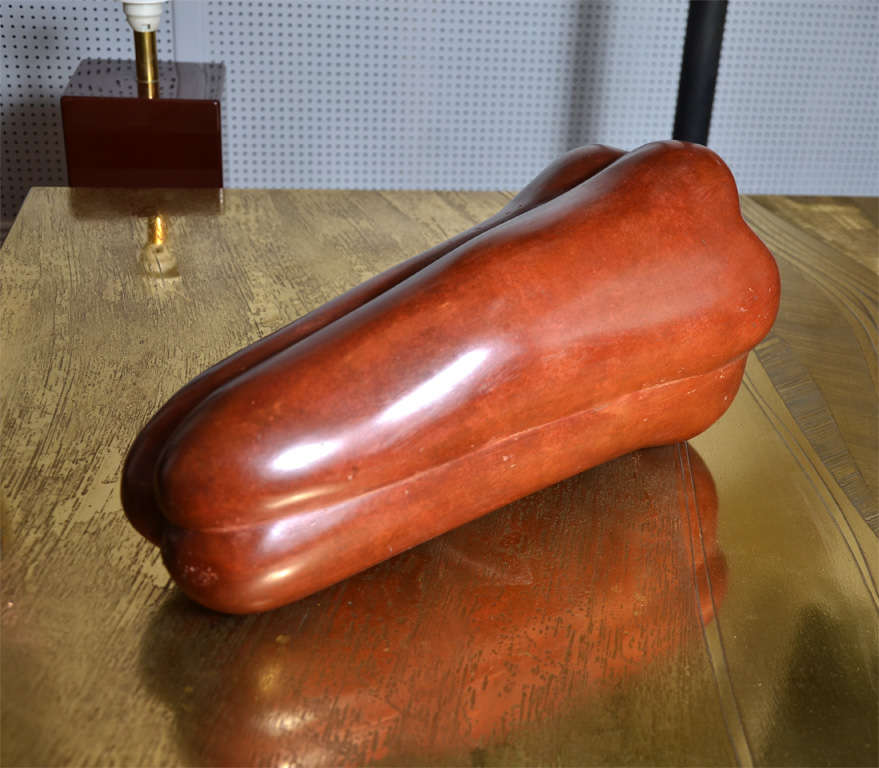 Huge Pear & Sweet Pepper Sculpture By Artus Bertrand For Sale 2