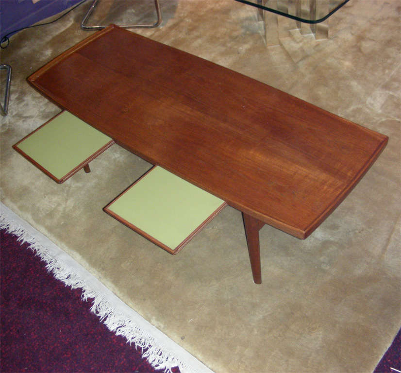 Swedish 1950s Coffee Table by Alf Svensson For Sale 1