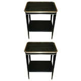 pair of side tables made by Jansen for exportation to Rio