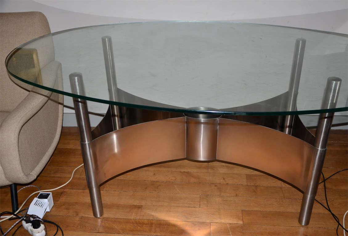 French 1970s Table For Sale