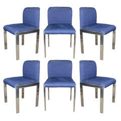 Serie of Six 1970 Chairs
