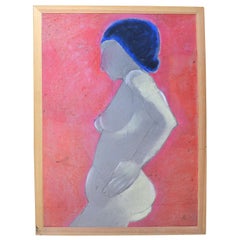 Peinture d'Anna Silverberg des années 1962-1970