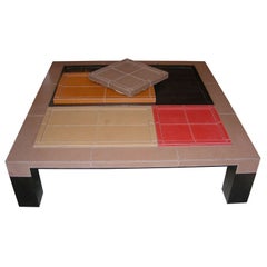Large 1970s Coffee Table