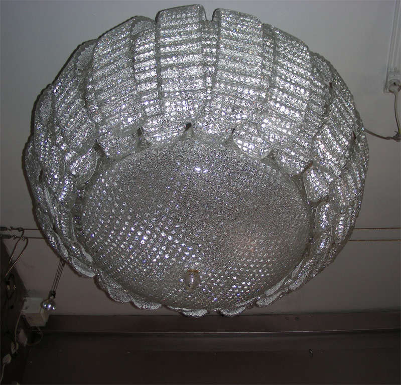 Mid-20th Century Chandelier in murano glass.