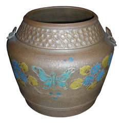 1900s Stoneware Vase By Ernest Chaplet for Haviland
Co. 1900s Stoneware Vase By Ernest Chaplet for Haviland
Co.