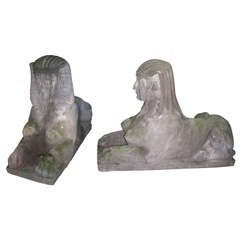Set of 2 Sphinxes