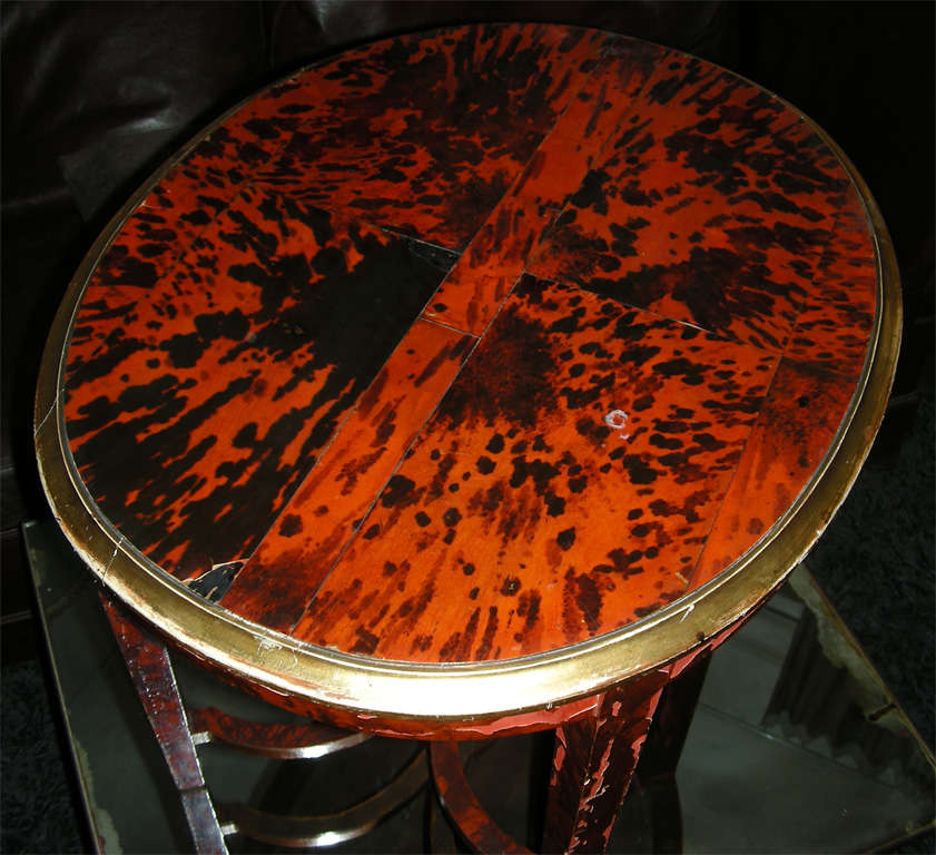 Mid-20th Century Small table by Maison Franck Antwerp For Sale