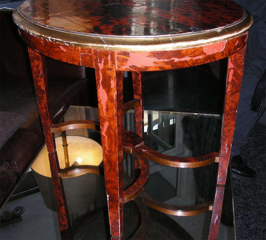 Small table by Maison Franck Antwerp For Sale 1