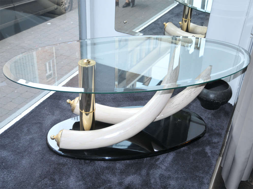 A  Tusk Cocktail Table