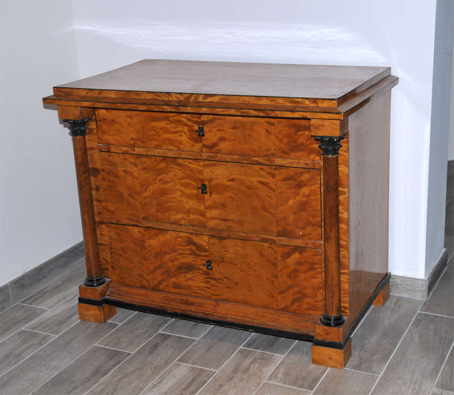 19th Century A Biedermeier Chest of Drawers from early 19 century For Sale