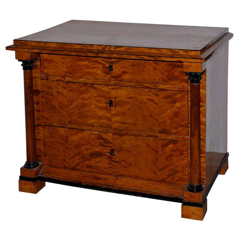 A Biedermeier Chest of Drawers from early 19 century For Sale