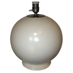 a rare M.L Baugniet ceramic lamp. Circa 1935.