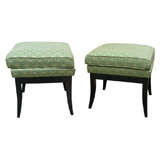 Pair of stools . Pair of stools .